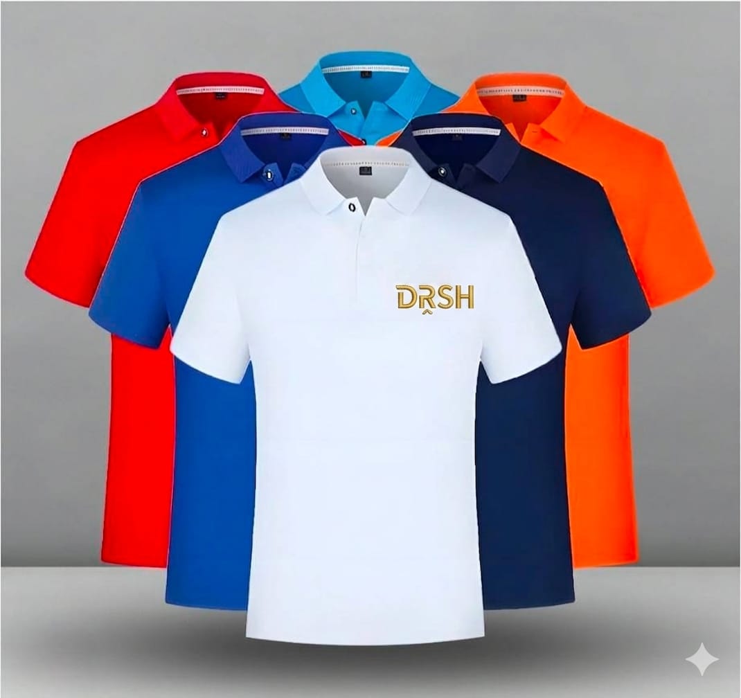 Custom polo t-shirt color collection